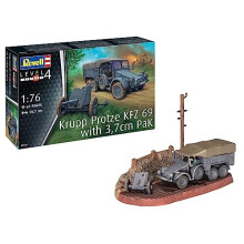Revell 03344 Krupp Protze KFZ 69 s 3 7cm Pak 1:76 modelov sada