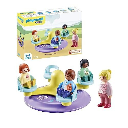 PLAYMOBIL Playmobil 1.2.3: Siffer-Karusell