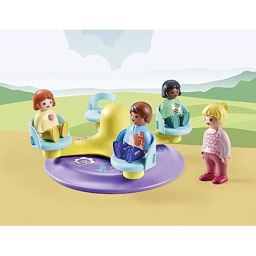 PLAYMOBIL Playmobil 1.2.3: Siffer-Karusell 2