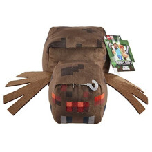 Minecraft Spindel Plush Karaktär, 8-tums Samlardocka Inspirerad av Spelet