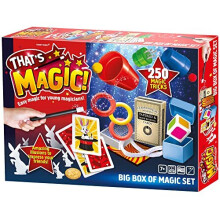 That's Magic 1502 Big Box Set That's Magic-250 Tricks, Multi-Color - Board Game