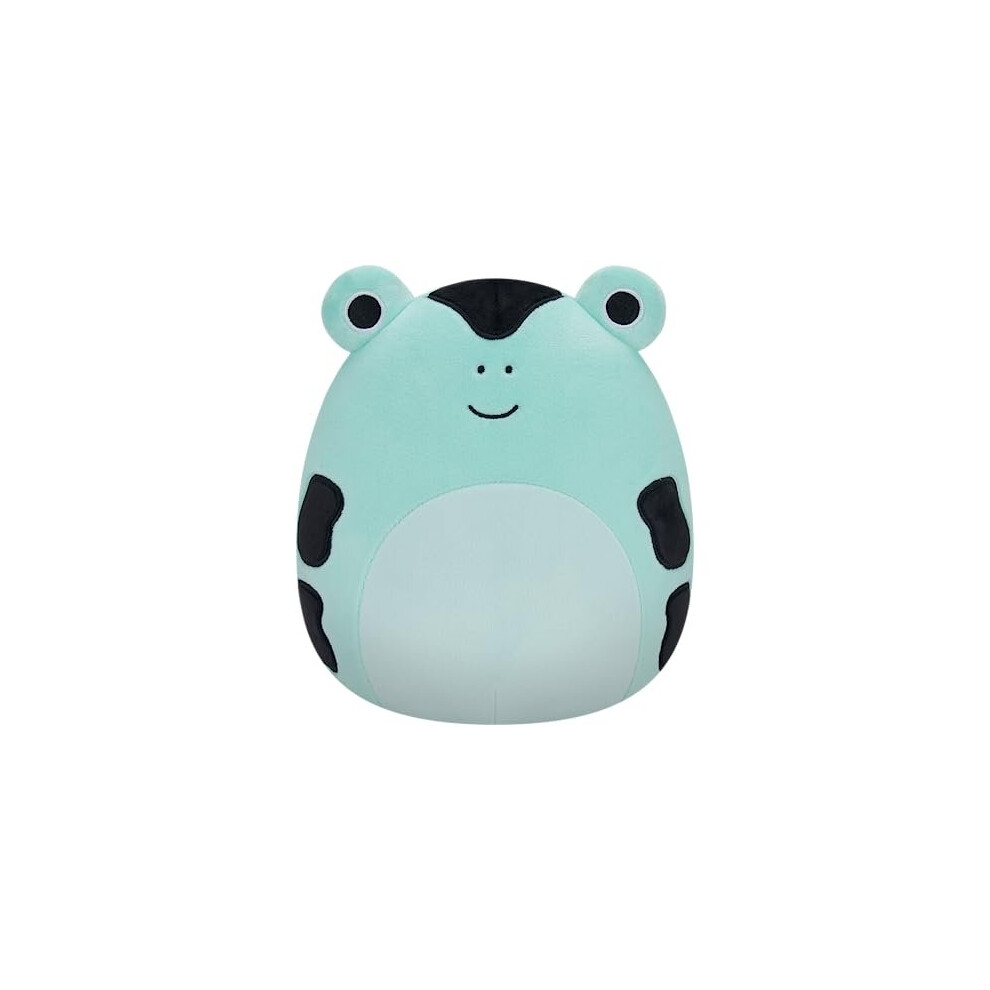 Squishmallows SQCR04088 7.5" Poison Dart Frog-Add Dear to Your Squad, Ultrasoft Stuffed Animal Toy, Official Kellytoy Plush