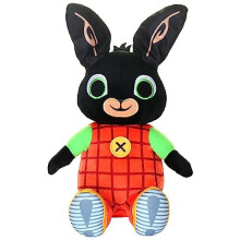Bing, Peek-A-Boo, Talking Toy. Cute, interactive rabbit, sensory toys for 10 Months+. Colourful, Listen and Learn. Sits 28cm Tall