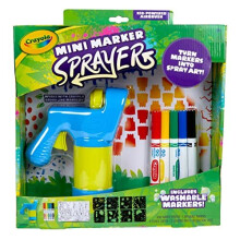 Crayola Mini Marker Sprayer, Marker Airbrush Set, Cadeau voor Kinderen, 7-10 jaar