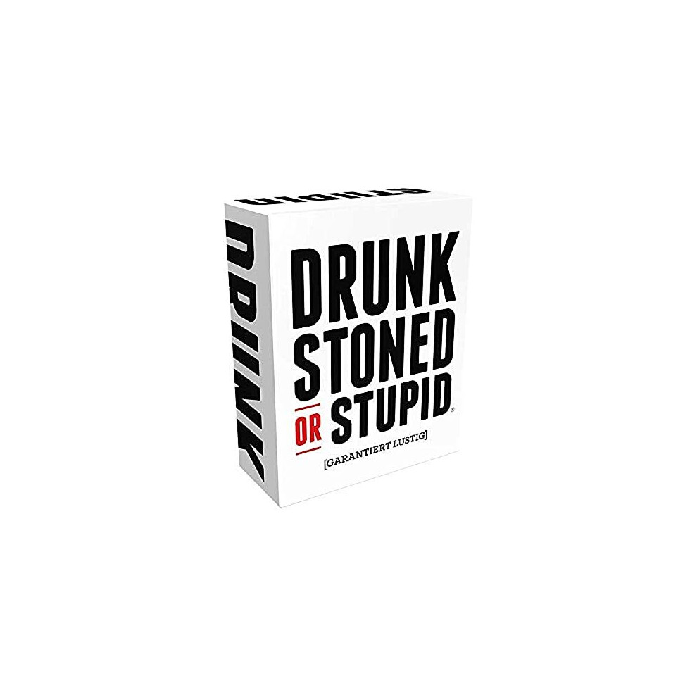 Asmodee Drunk, Stoned or Stupid, Party Game, Card Game, German