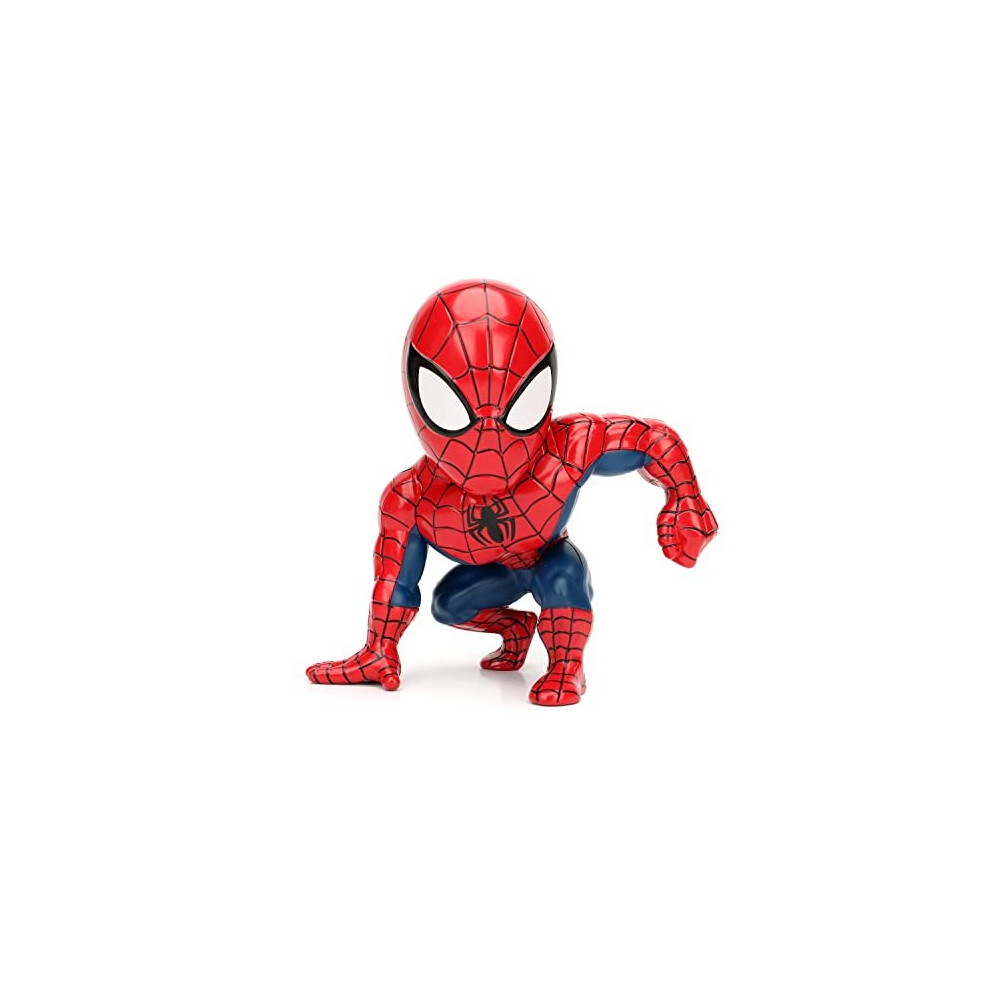 New Jada Marvel 6" Spiderman Die-Cast Collector Figure