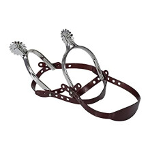 WIDMANN 01176 Spurs for Cowboy Costume, Accessory, Western, Ranger, Carnival, Fancy Dress