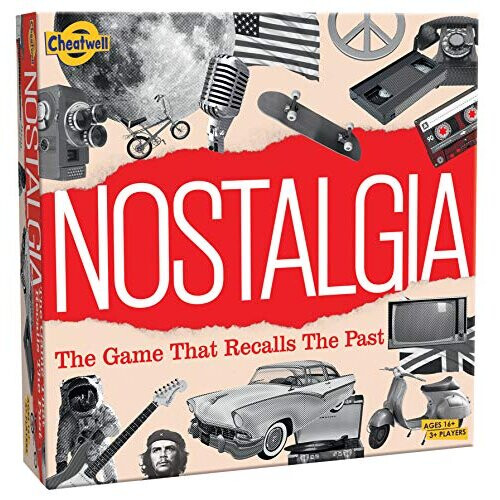 Cheatwell Games 9520 Nostalgia Trivia Board Game