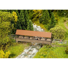 Faller FA 222574 Covered Footbridge