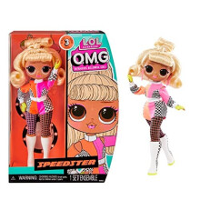 L.O.L. Överraskning! O.m.g. Speedster Fashion Doll med flera överraskningar och fantastiska tillbehör - Stor gåva för barn i åldern 4