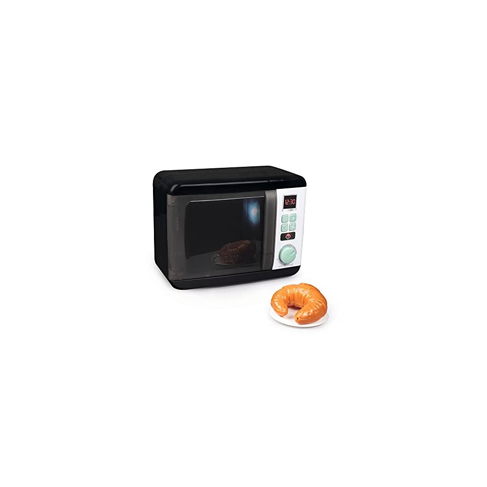 Smoby 310598WEB Tefal Electronic Microwave, Black, White