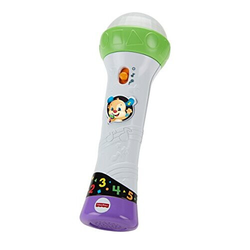 Fisher-Price Fisher-Price 40779370 Mattel FBP32 Learning Fun Microphone, Multi-Coloured 2