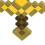 Children's Golden Yellow Minecraft Sword 4
