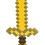 Children's Golden Yellow Minecraft Sword 5