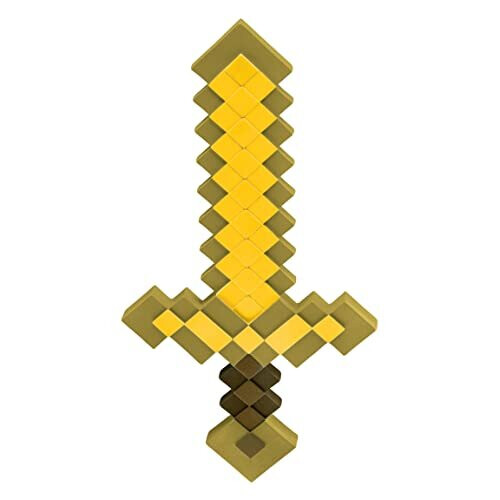Children's Golden Yellow Minecraft Sword