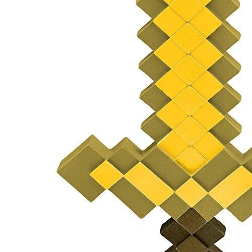 Children's Golden Yellow Minecraft Sword 2