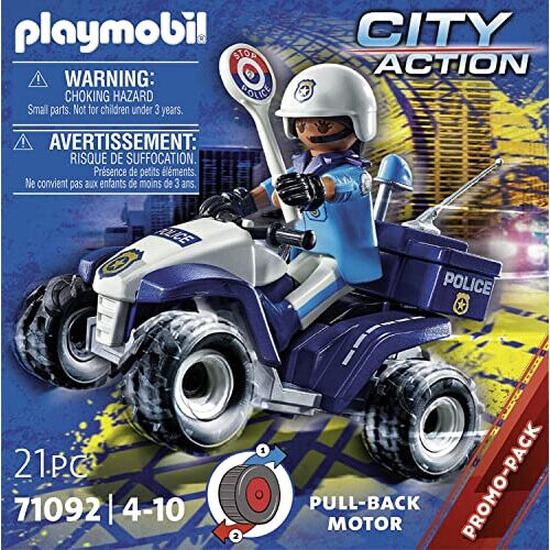 PLAYMOBIL Playmobil quadpolitie 2