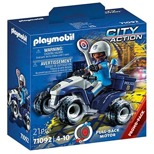PLAYMOBIL Playmobil quadpolitie