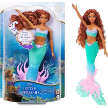 Mattel Disney Μικρή Γοργόνα Τραγουδώ & Ονειρεύομαι Κούκλα Άriel με Υπογραφή Ουρά