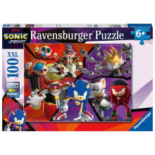 Ravensburger - Puzzle f r Kinder - 100 XXL-Teile - Nichts kann Sonic/Sonic Prime stoppen - Puzzle ab 6 Jahren - Dicker und robuster Karton - Soni