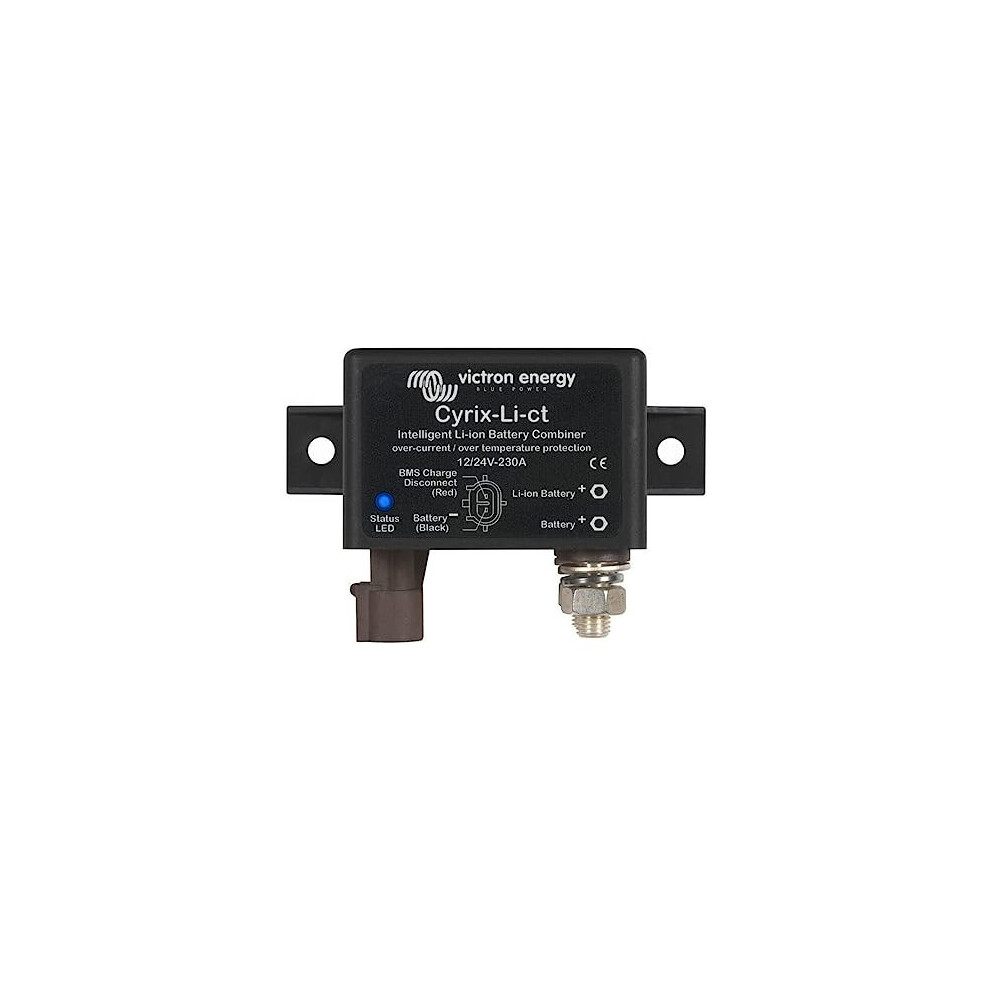 Victron Energy Cyrix-Ct 12/24-Volt 230 Amp Intelligent Battery Combiner, Retail 8719076022213