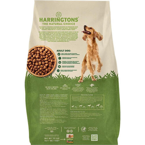 Harringtons Complete Dry Dog Food Lamb & Rice 15kg - Made with All ...