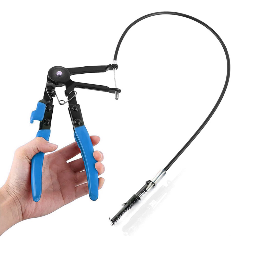 Flexible Long Reach Locking Hose Clamp Removal Pliers