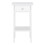 Tromso 1 Drawer Nightstand Pure White 3