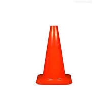9 in. Height Plastic Cone, Red