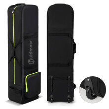Golf Travel Bag w/ Wheels Waterproof Golf Club Cover for Airlines