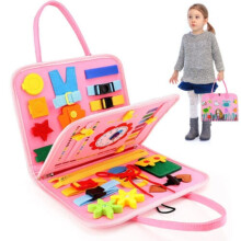 Activity Cloth Books Skills Sensory Boards Baby Busy Board Educational Toys