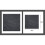 Square Stomp Stone Grey Slate Stepping Stone Recycled Rubber 30cm x4 5