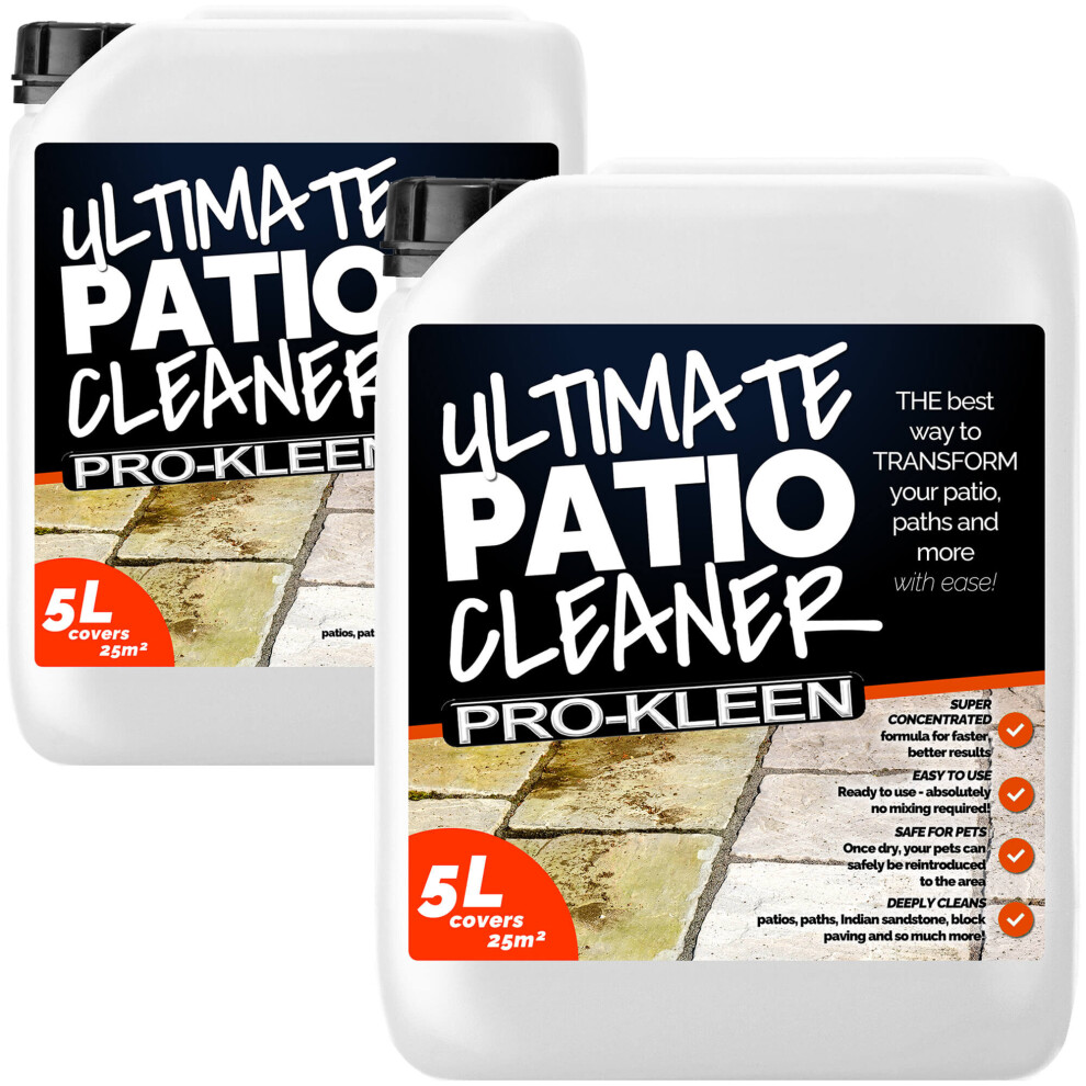 B&Q - Ultimate Patio CleanerDeeply Cleans Patios & Drives To Remove Dirt & Grime 10L - Image 3