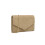 Miss Lulu (Light Brown) Miss Lulu Chevron Envelope Clutch Bag  With Strap 2