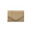 Miss Lulu (Light Brown) Miss Lulu Chevron Envelope Clutch Bag  With Strap 1