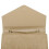 Miss Lulu (Light Brown) Miss Lulu Chevron Envelope Clutch Bag  With Strap 8