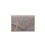 Miss Lulu (Grey) Miss Lulu Chevron Envelope Clutch Bag  With Strap 1