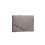 Miss Lulu (Grey) Miss Lulu Chevron Envelope Clutch Bag  With Strap 3