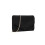 Miss Lulu (Black) Miss Lulu Chevron Envelope Clutch Bag  With Strap 3