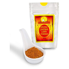 Organic Zanzibar Curry Powder African Spice Blend 40g Pouch