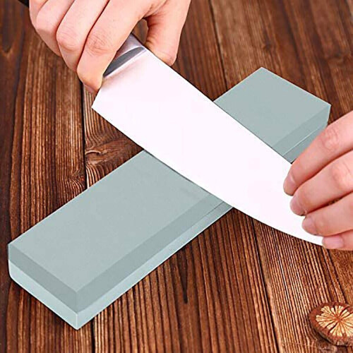 2-in-1 Schärfsteine 400/1000 Grits Messer, Nassstein Messer 1