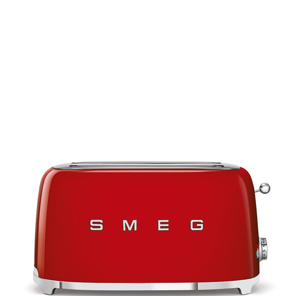 SMEG TOASTER 2X4 50S STYLE RED TSF02RDEU