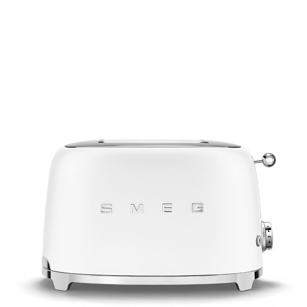 SMEG TOASTER 2X2 50 STYLE MATT WHITE TSF01WHMEU