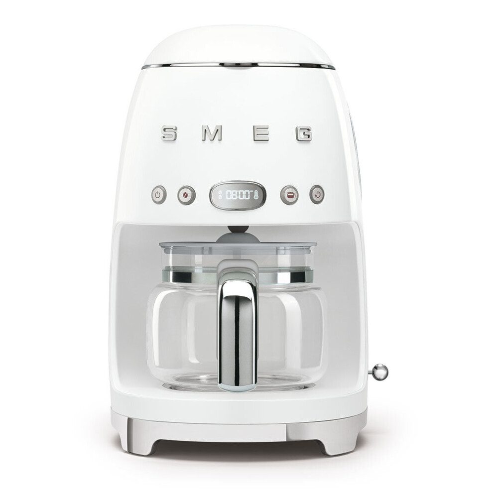 SMEG COFFEE MAKER DRIP FILTER WHITE DCF02WHEU