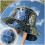 Disco Ball Hat Visor Glitter Mirror Disco Ball Cap 3