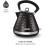 Morphy Richards Morphy Richards Vector Pyramid Kettle 108131 Traditional Kettle Black 3