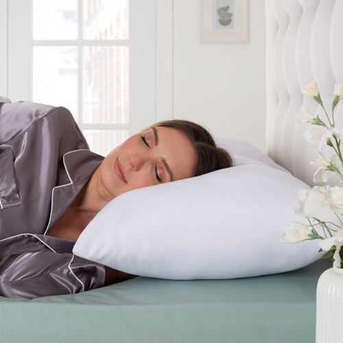 Slumberdown (4 Pack) Slumberdown Anti Allergy Super Support Pillow UK Made 2