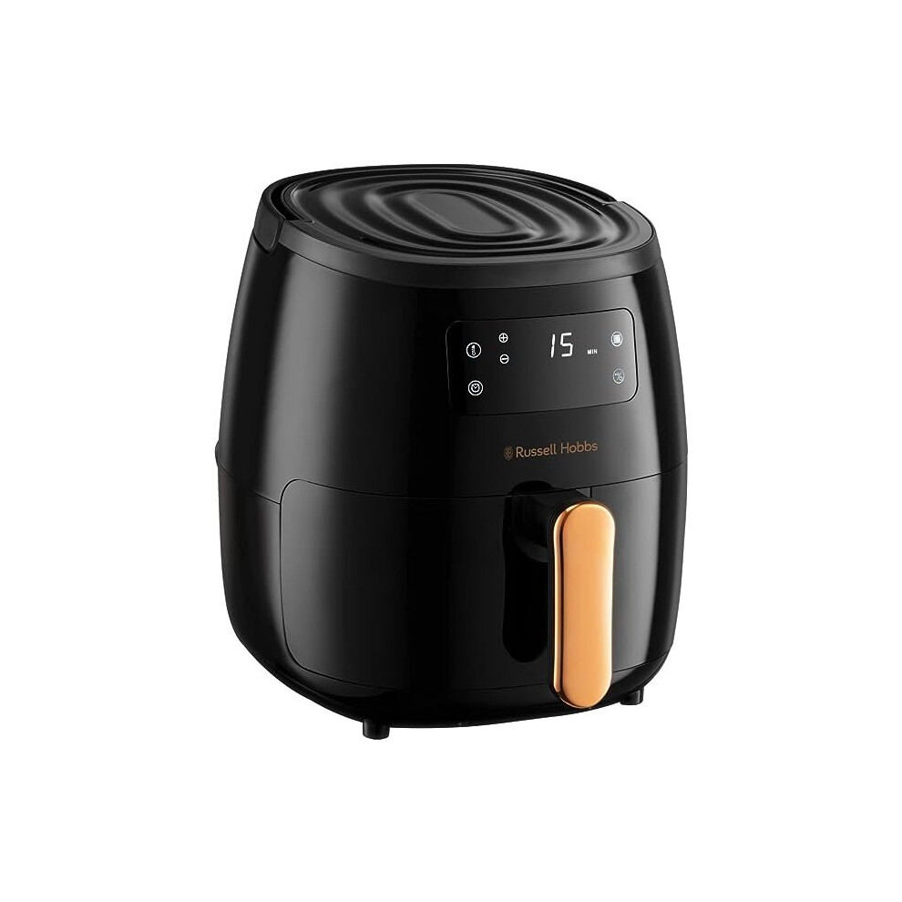 Russell Hobbs 26510 SatisFry Large Digital Air Fryer, Energy Saving Airfryer with 7 Functions inc Air Fry, Bake and Roast, 5 Litre Capacity, Black