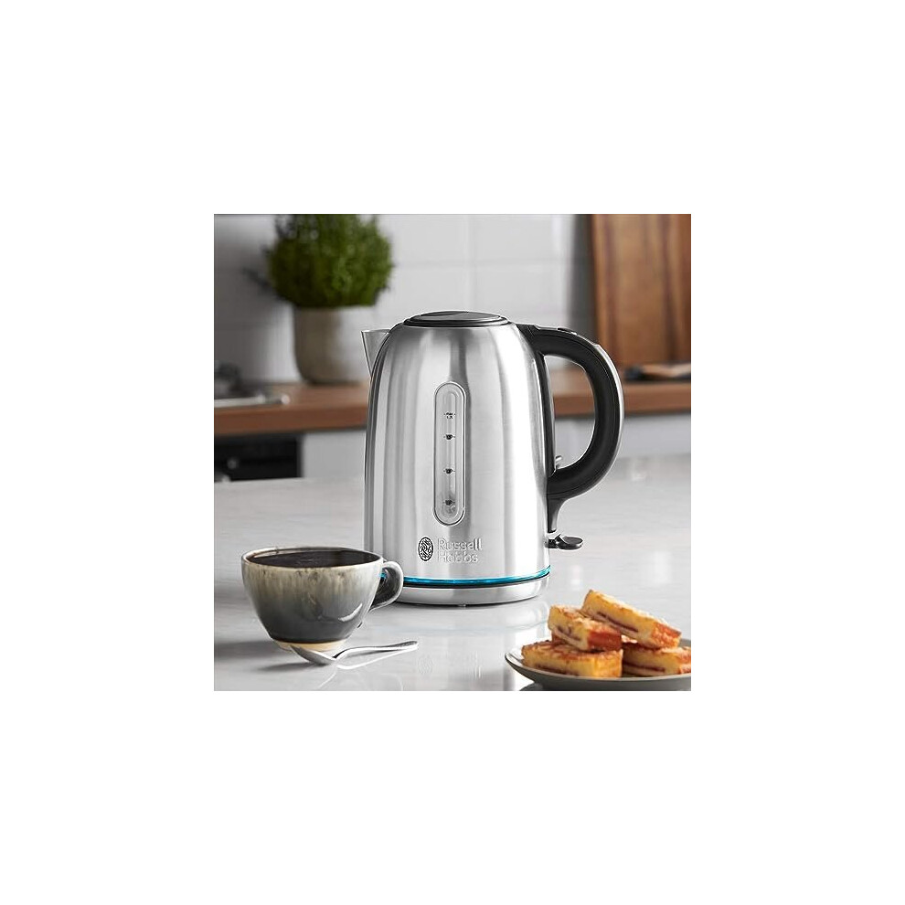 futura-4-slice-toaster-18790---stainless-steel-silver---hobbs-20460-buckingham-quiet-boil-kettle--3000-w--1-7-litre--brushed-stainless-steel-silver