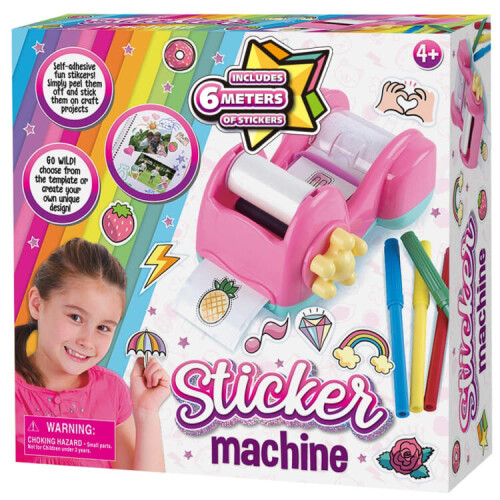 Self-adhesive Fun Sticker Machine Craft Project or in Your Bedroom! 2